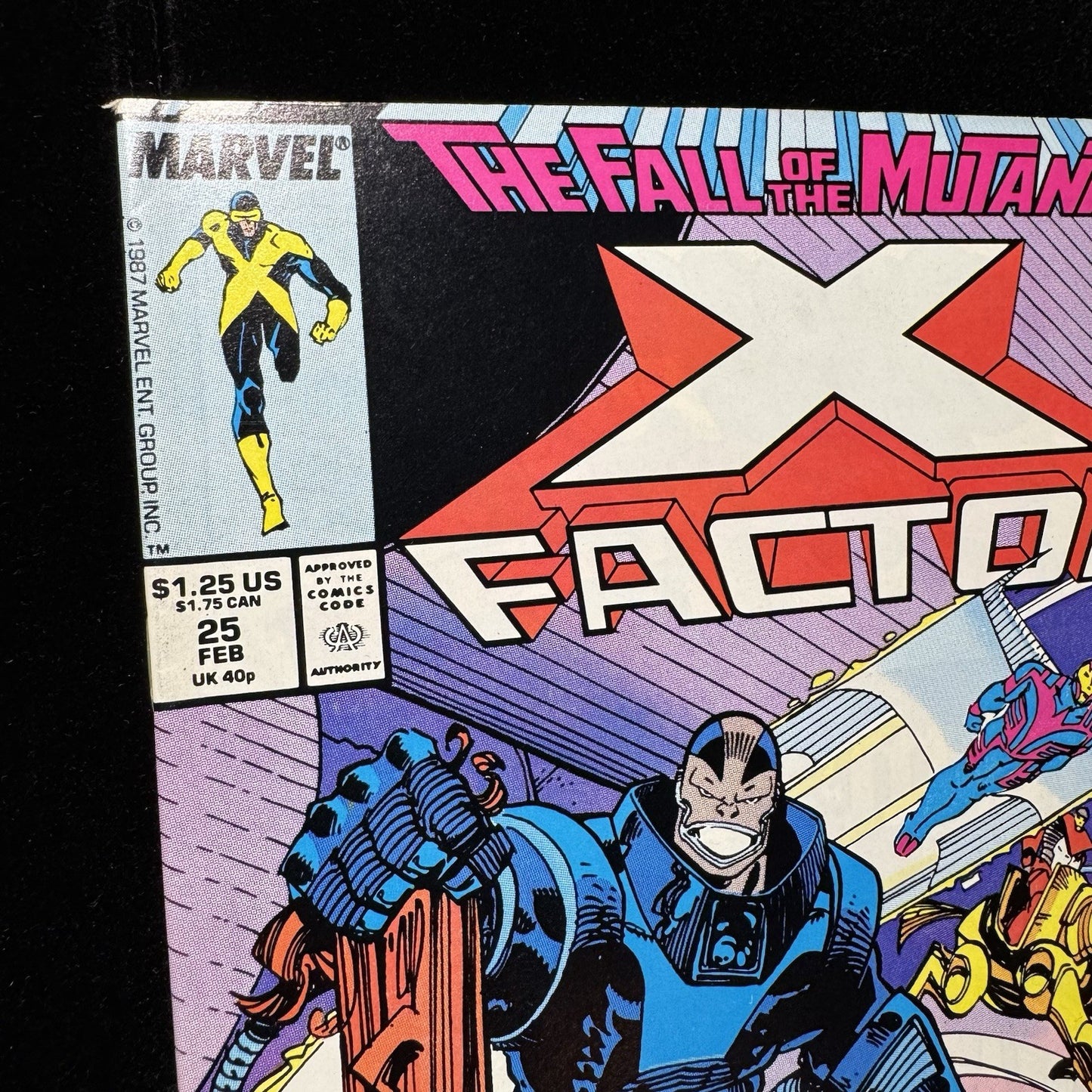 X-Factor 25 - 3rd Appearance Of Horseman Death - Copper Age Marvel Comics 1988