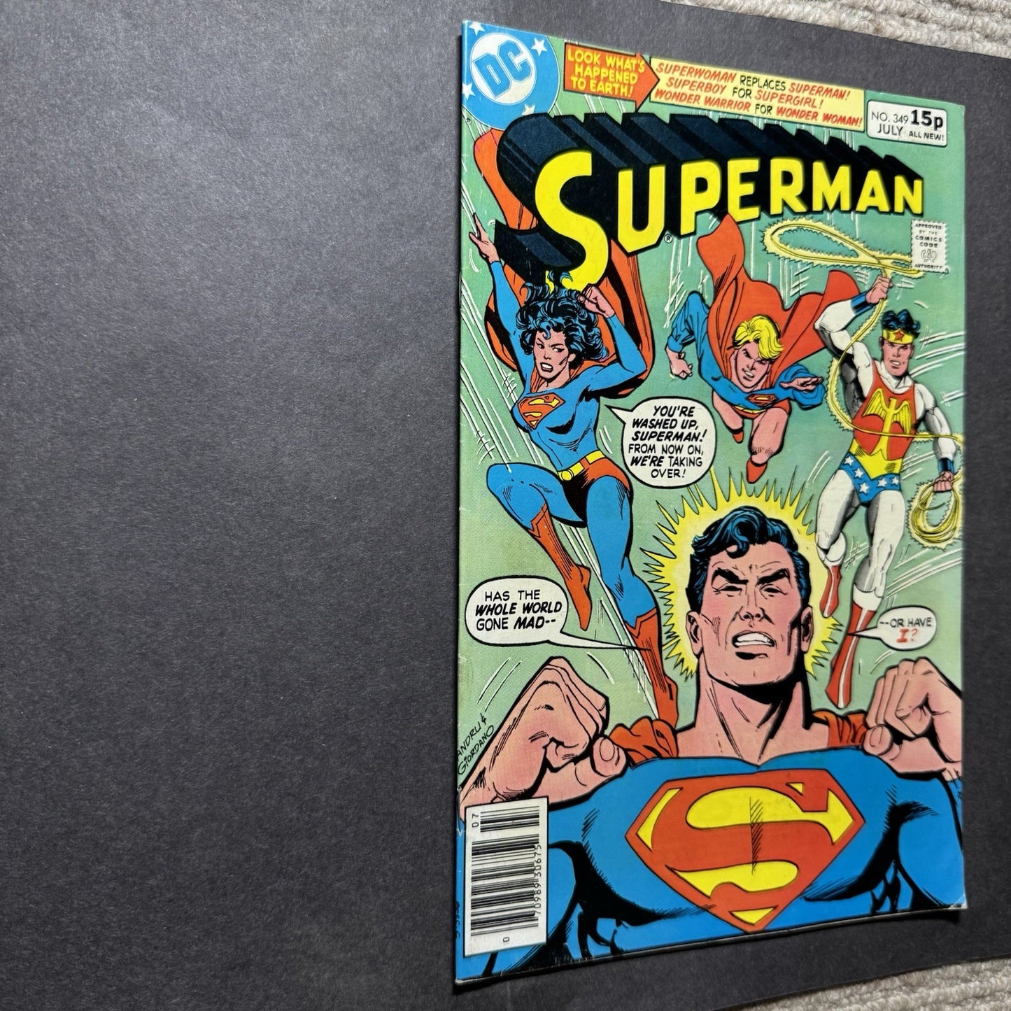 Superman 349 - Bronze Age Dc Comics 1980