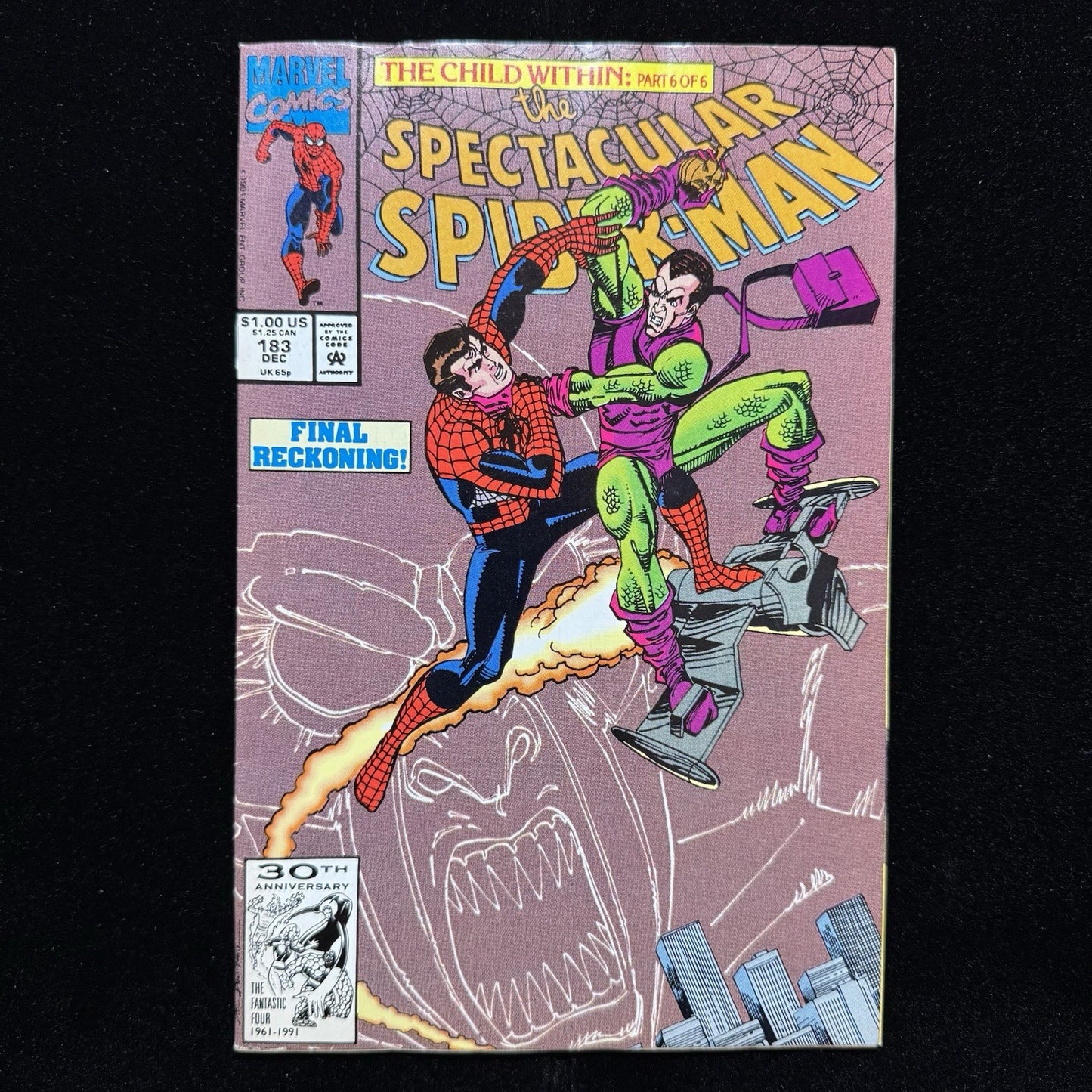 Spectacular Spider-Man 183 - Copper Age Marvel Comics 1991