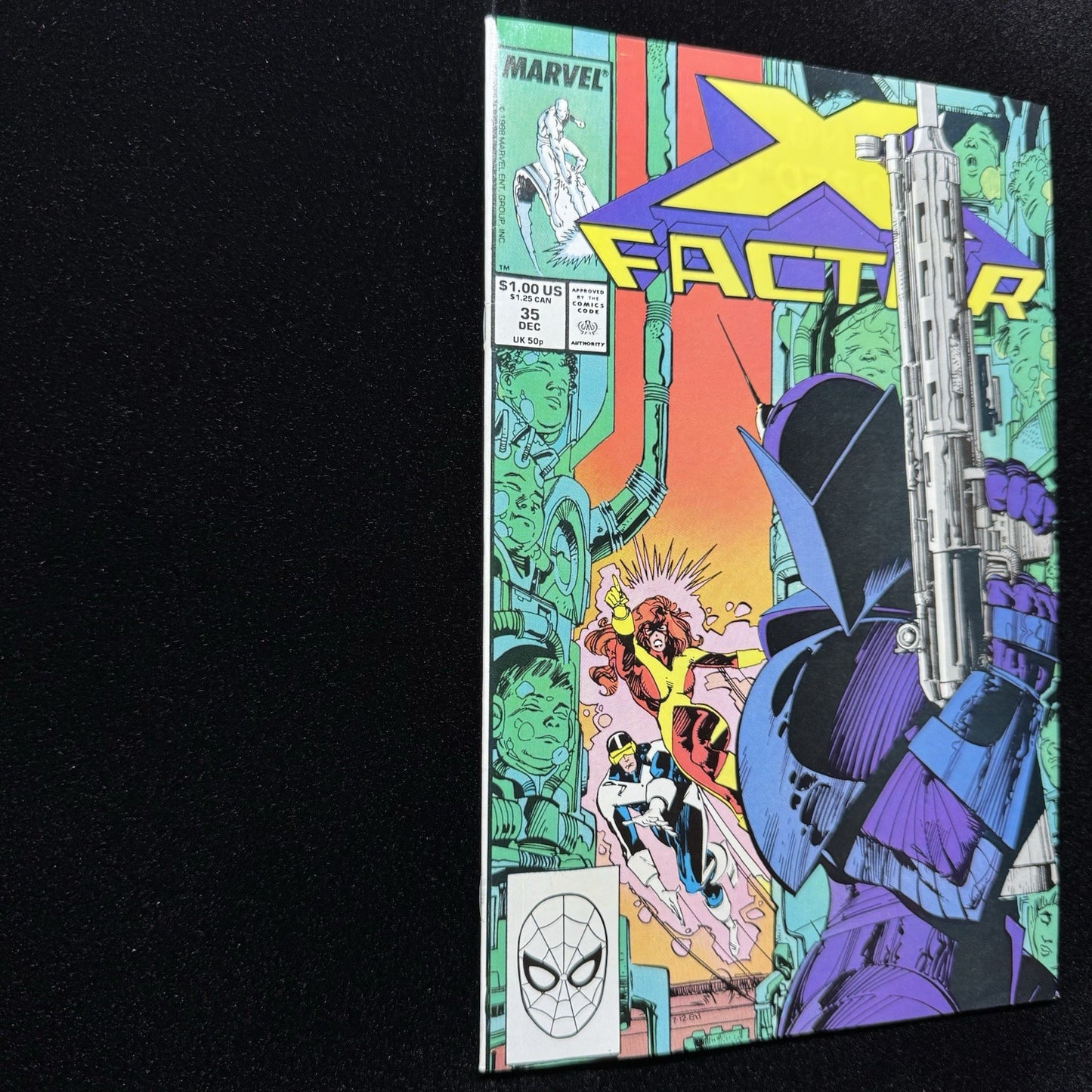X-Factor 35 - Origin Of Cyclops - Copper Age Marvel Comics 1988