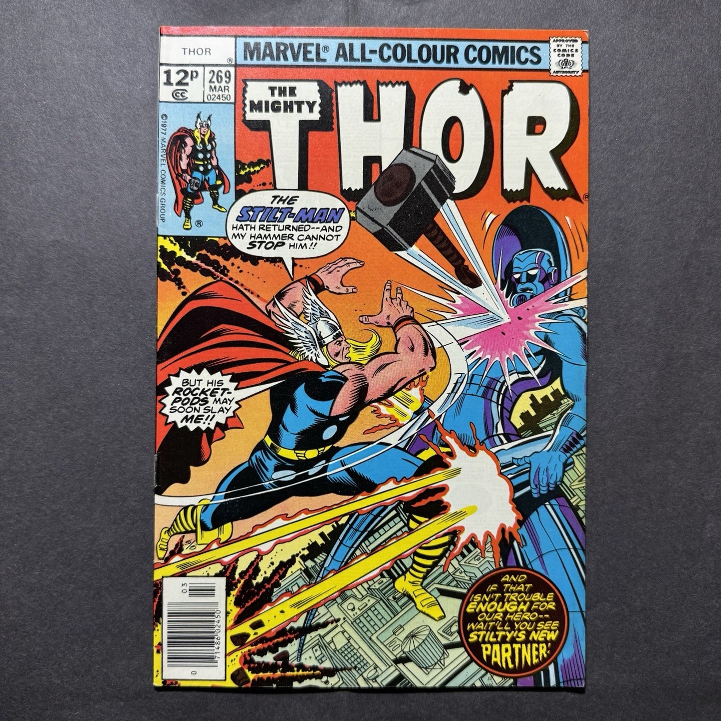 Thor 269 - Bronze Age Marvel Comics 1977