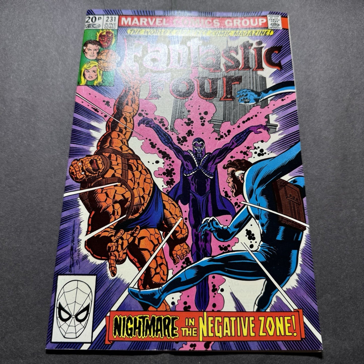 Fantastic Four 231 - 1st Appearance Of Stygorrr - Bronze Age Marvel Comics 1981