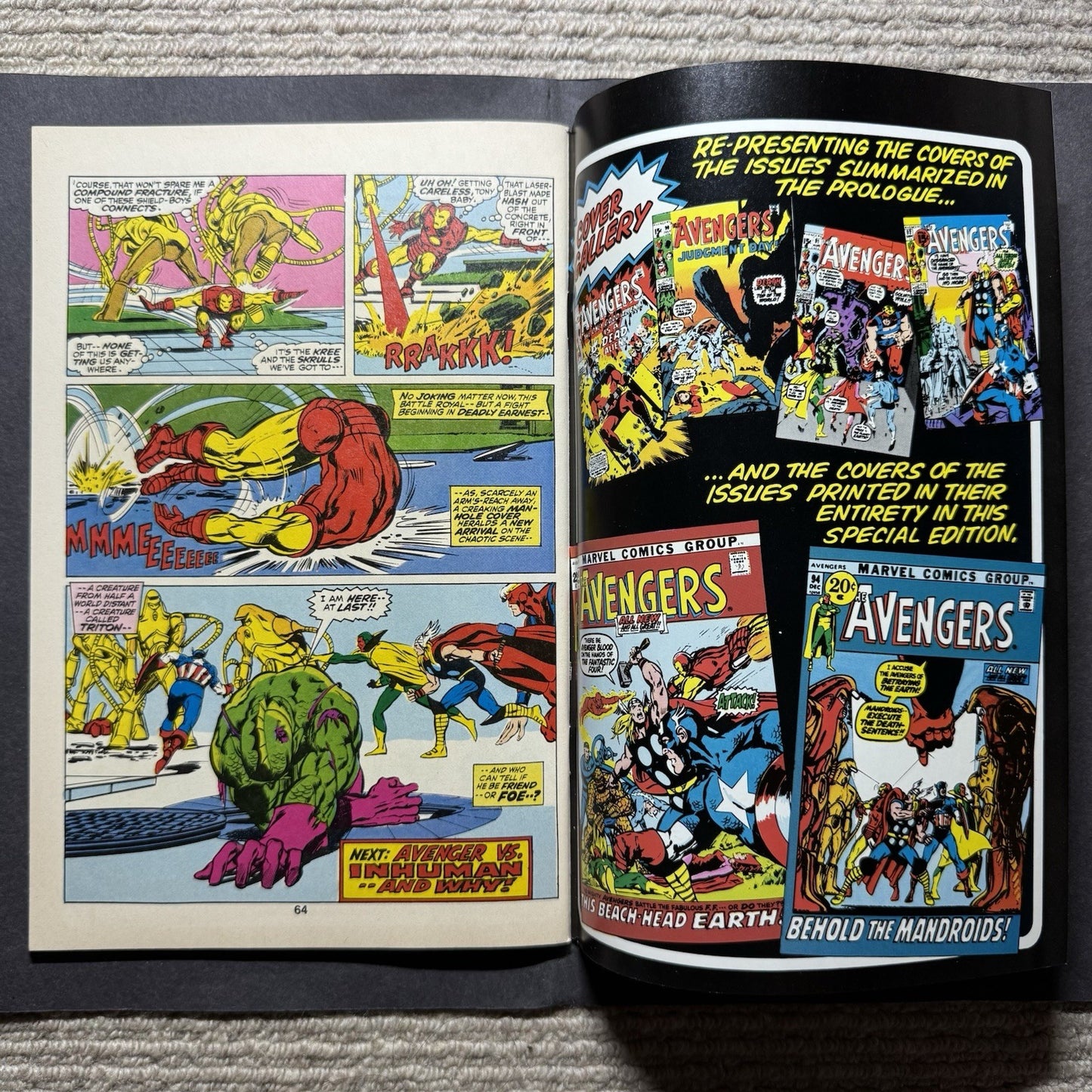 Kree Skull War 1 -  Bronze Age Marvel Comics 1983