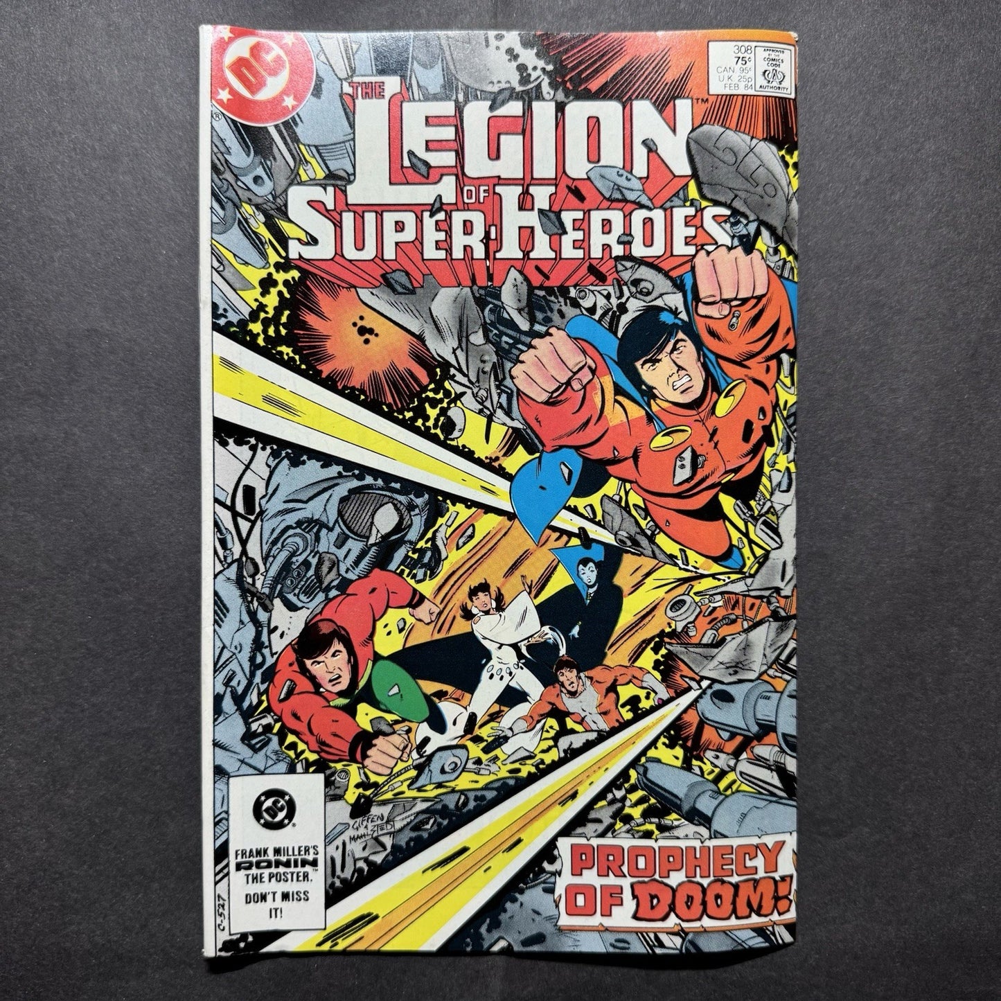 Legion Of Super-Heroes 308 - Copper Age Dc Comics 1984