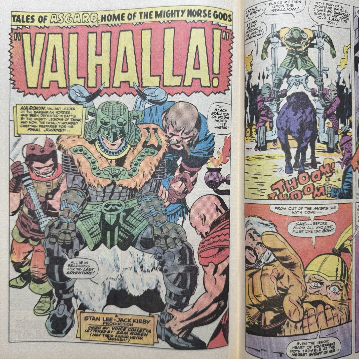 Tales Of Asgard 1 - Copper Age Marvel Comics 1984