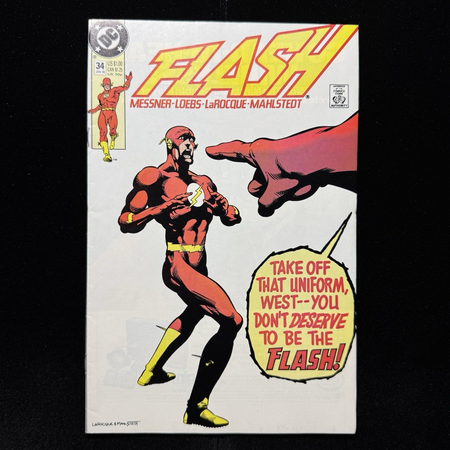 Flash 34 - Copper Age Dc Comics 1990