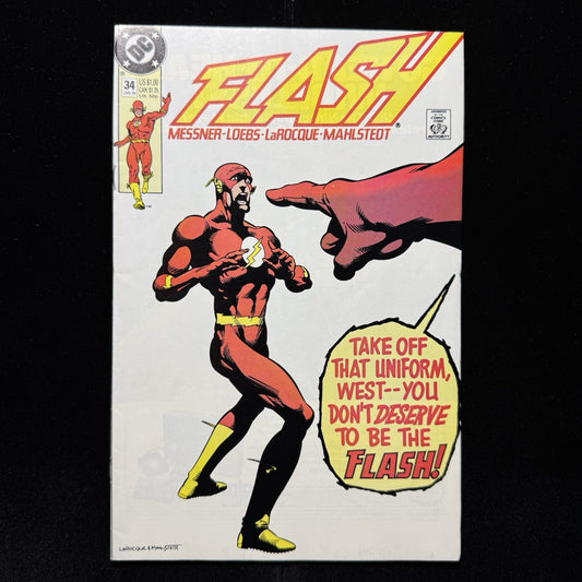 Flash 34 - Copper Age Dc Comics 1990
