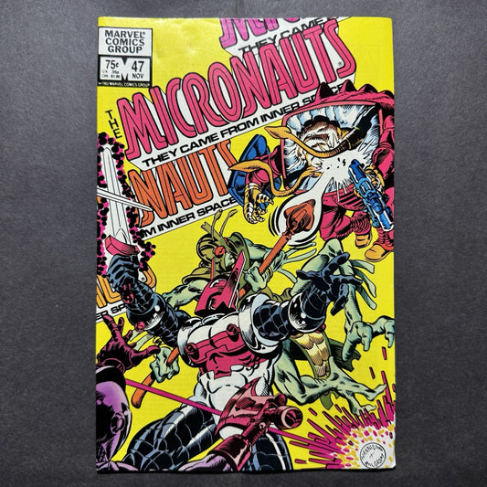 Micronauts 47 - Bronze Age Marvel Comics 1982