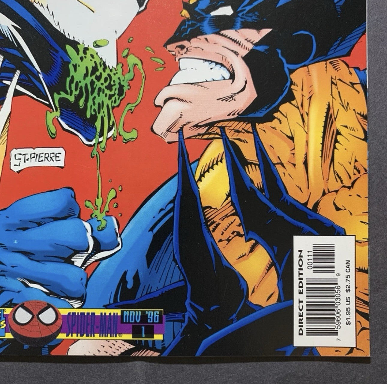 Venom Tooth And Claw 1 - Limited Series - Modern Age Marvel Comics 1996