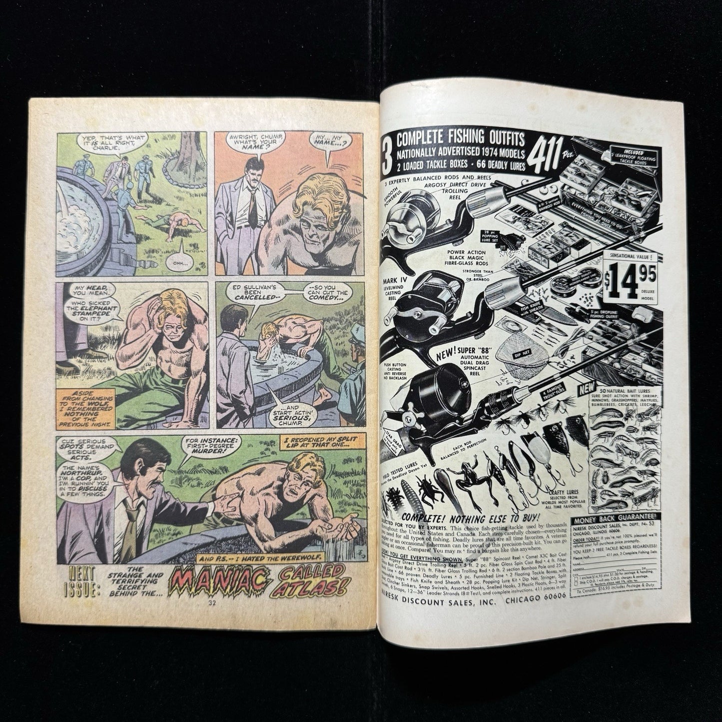 Werewolf By Night 22 - Bronze Age Marvel Comics 1974