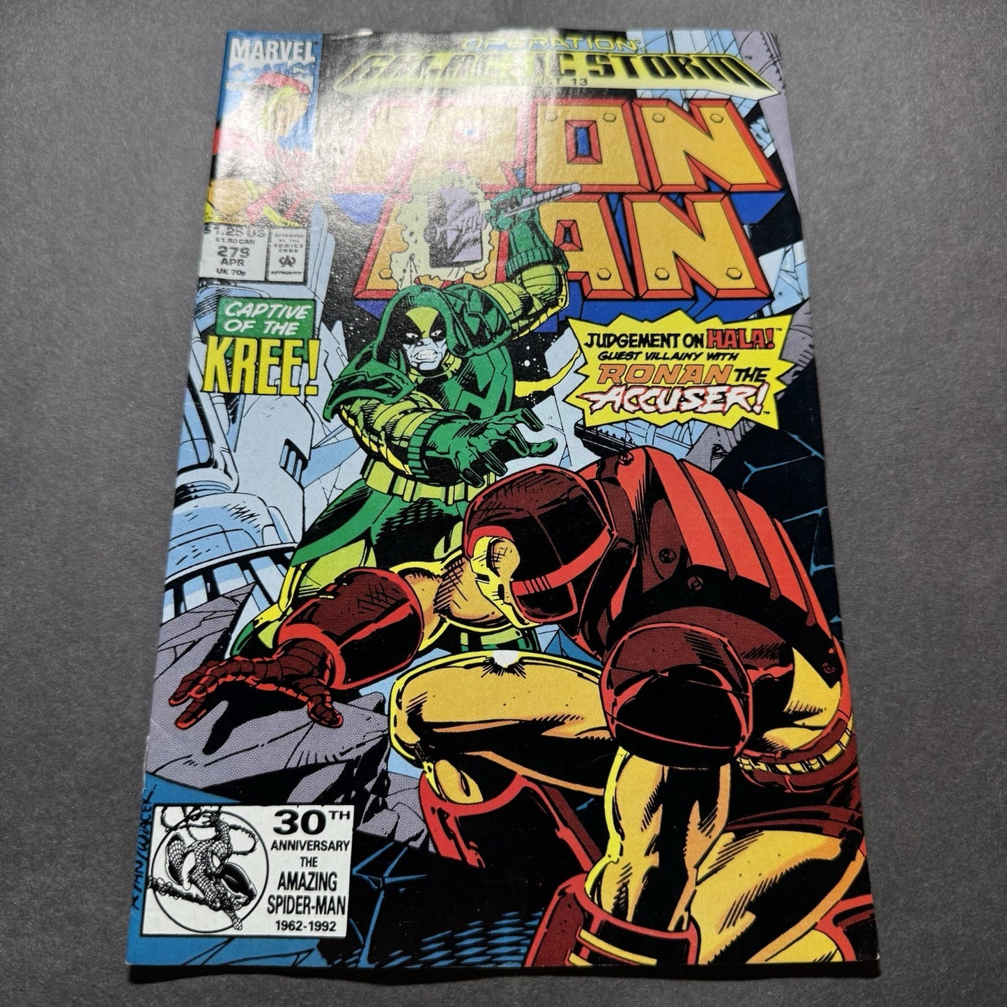 Iron Man 279 - Modern Age Marvel Comics 1992