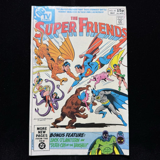Super Friends 44 - Bronze Age Dc Comics 1981