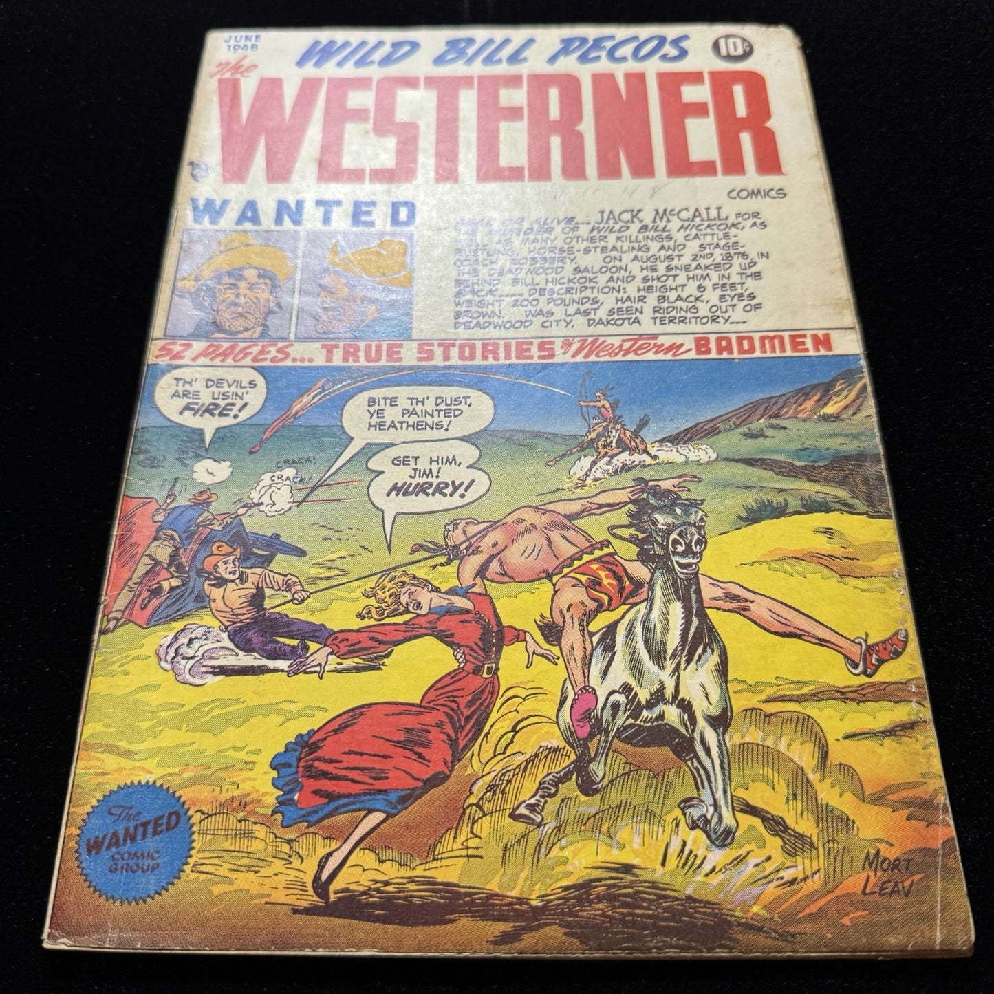 Westerner 14 - Golden Age Orbit-Wanted Comics 1948