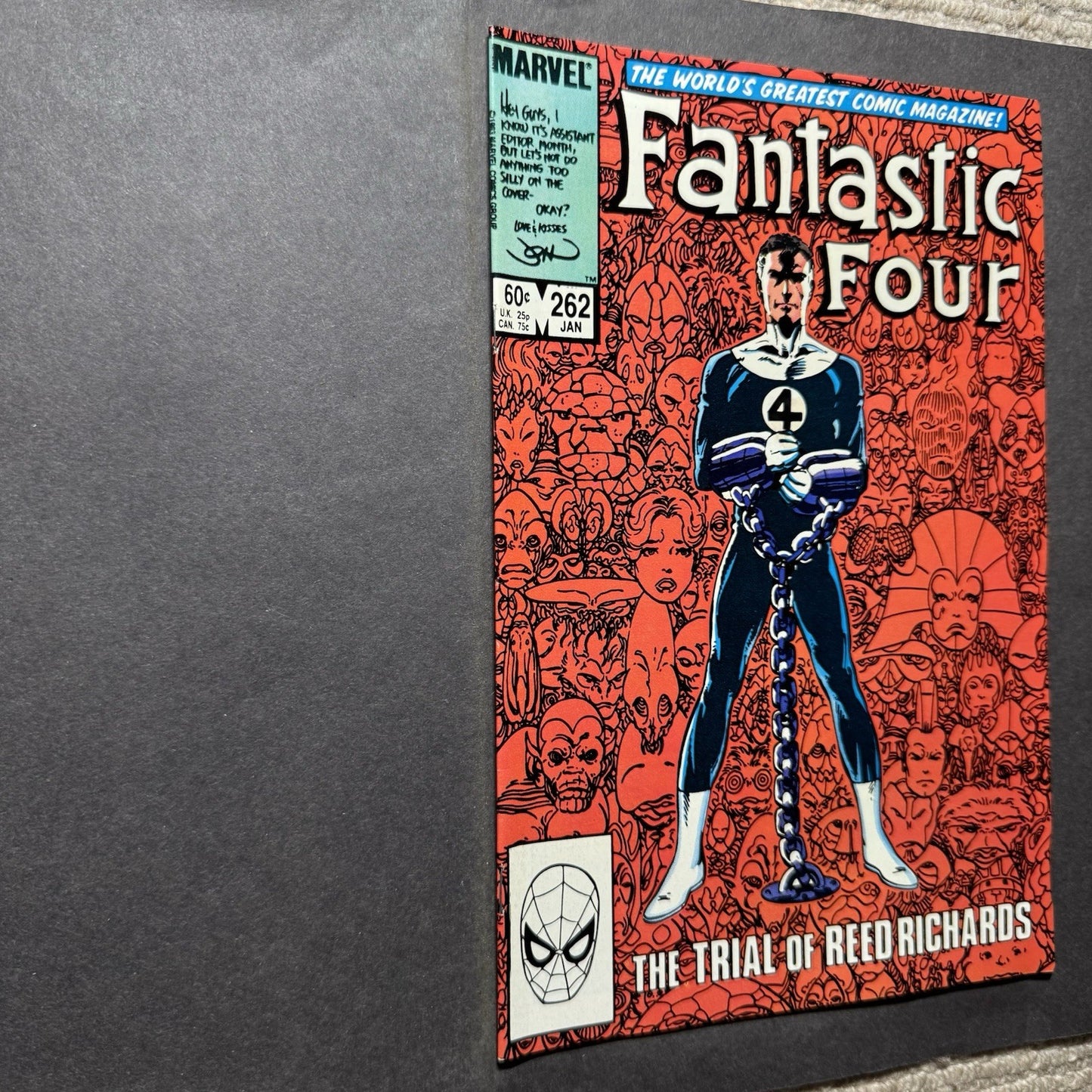 Fantastic Four 262 - Copper Age Marvel Comics 1984
