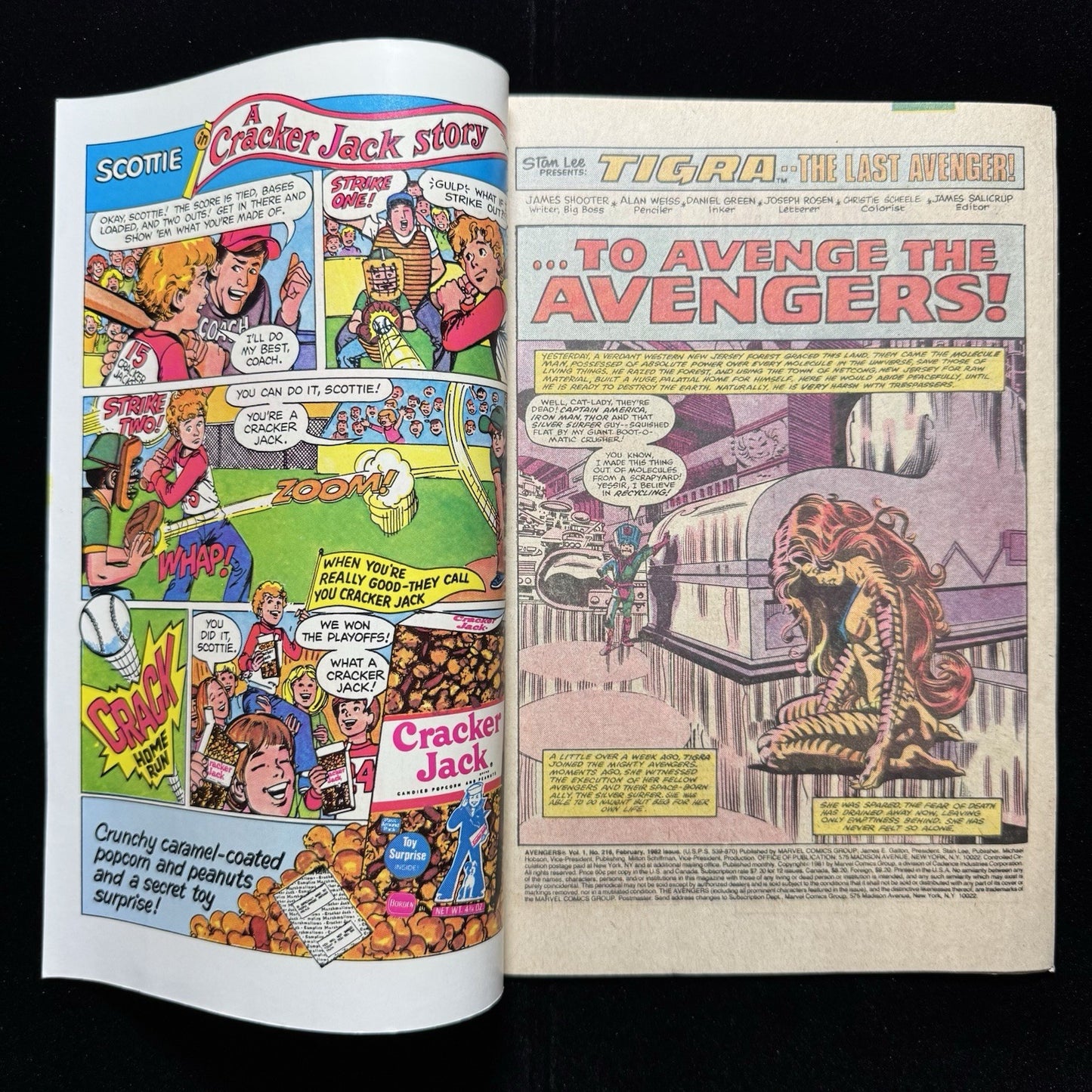 Avengers 216 - Bronze Age Marvel Comics 1982