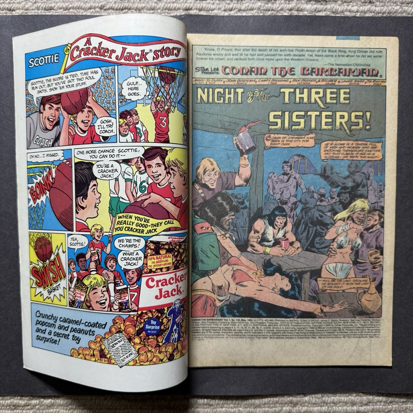 Conan 146 - Bronze Age Marvel Comics 1983