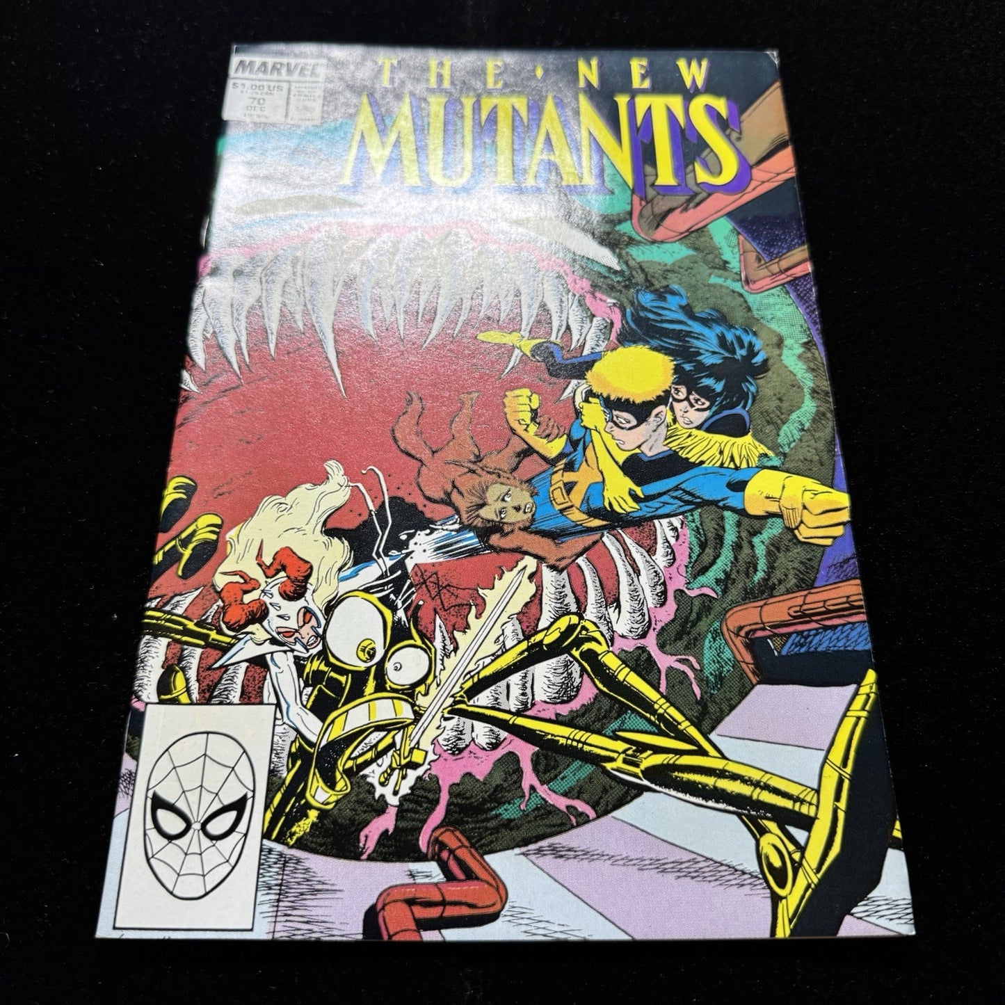 New Mutants 70 - Copper Age Marvel Comics 1988