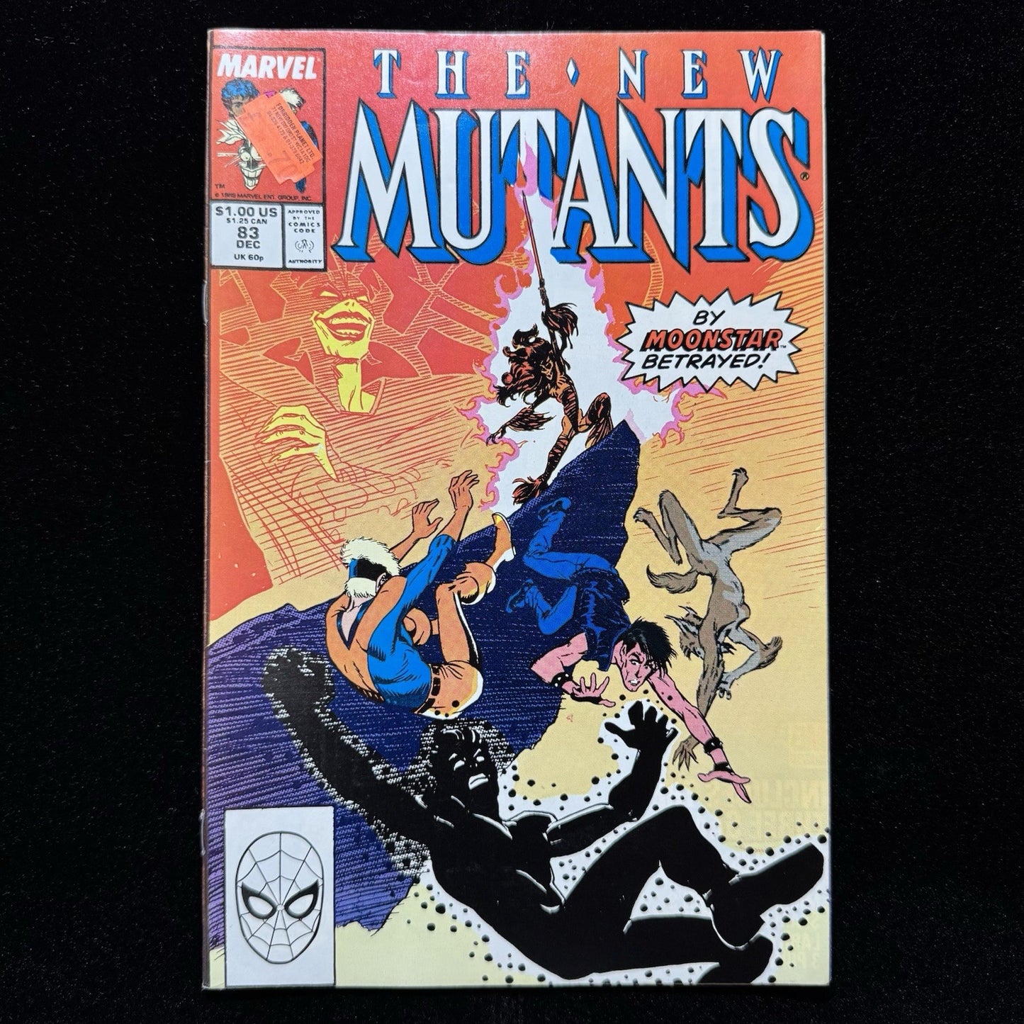 New Mutants 83 - Copper Age Marvel Comics 1989