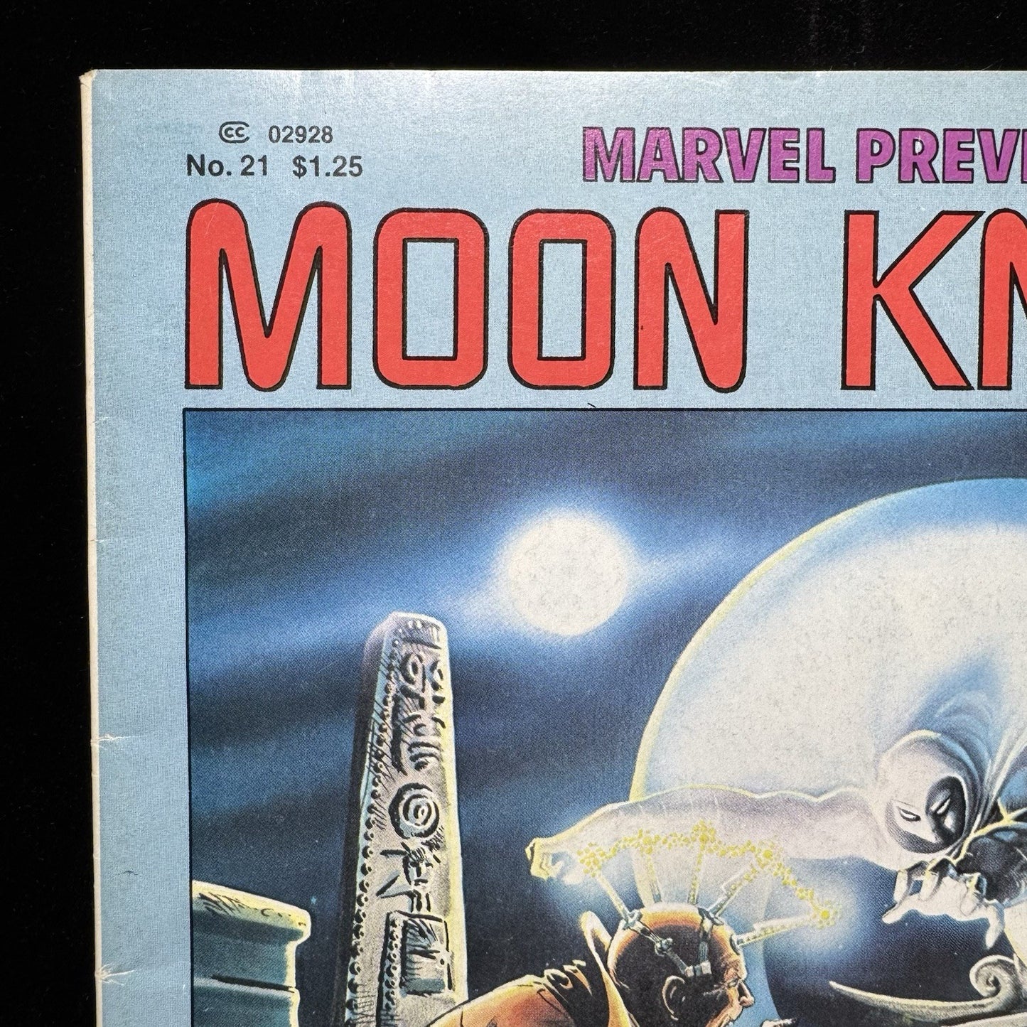 Marvel Preview 21 - Cover By Bill Sienkiewicz - Bronze Age Marvel Comics 1980