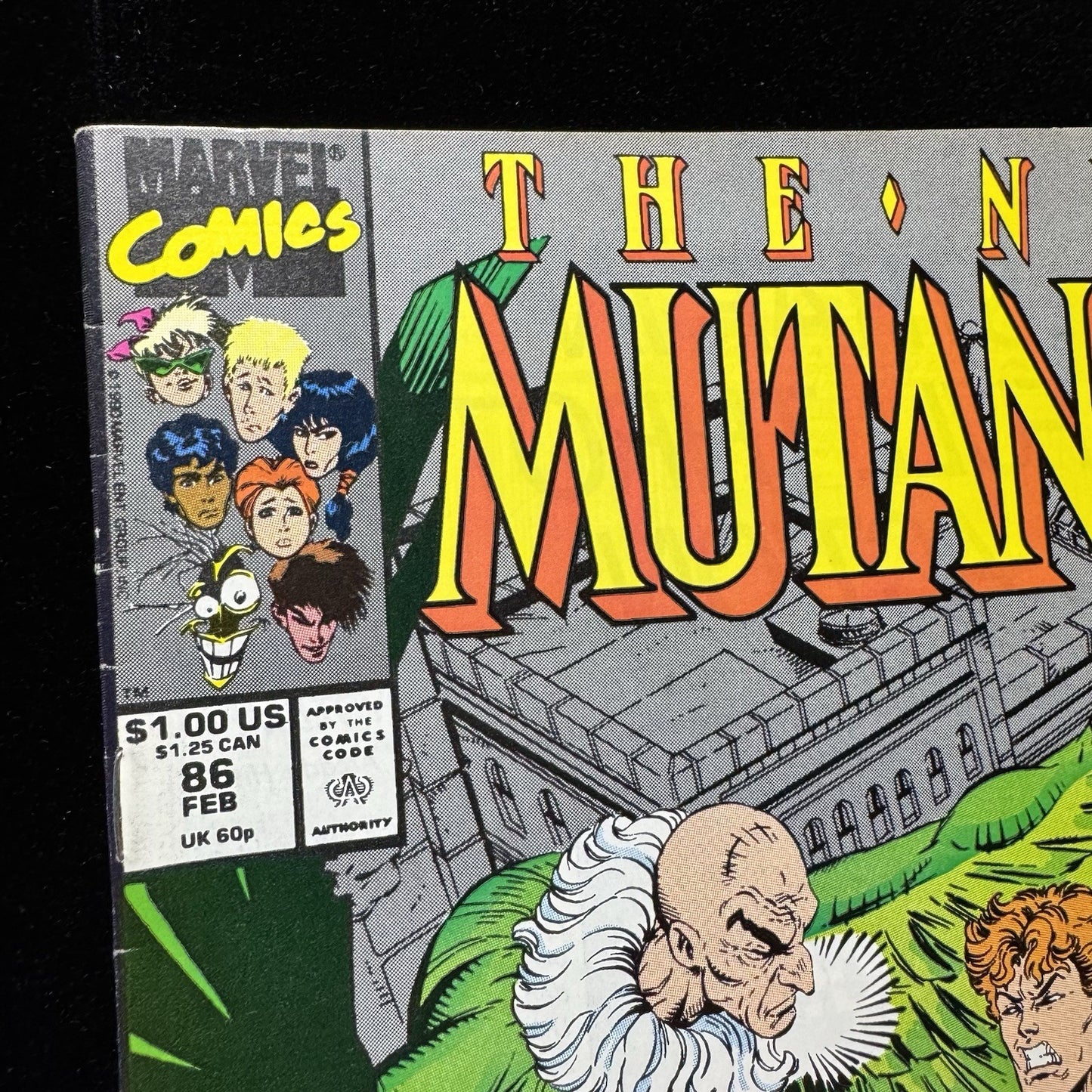 New Mutants 86 - 1st Cameo Appearance Of Cable - Copper Age Marvel Comics 1990