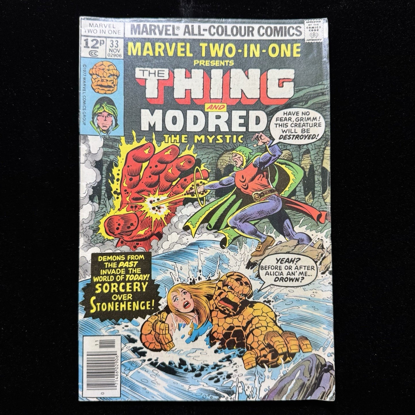 Marvel Two In One 33 - Bronze Age Marvel Comics 1977