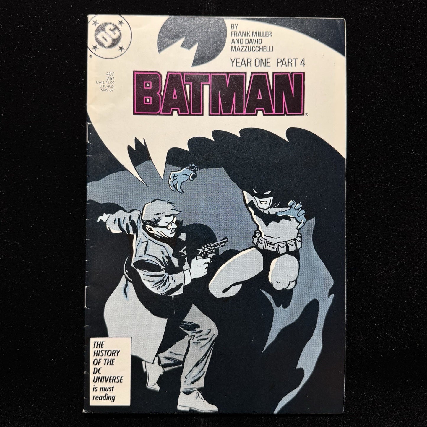 Batman 407 - 1st Appearance Of James Gordon Jr - Copper Age Dc Comics 1987