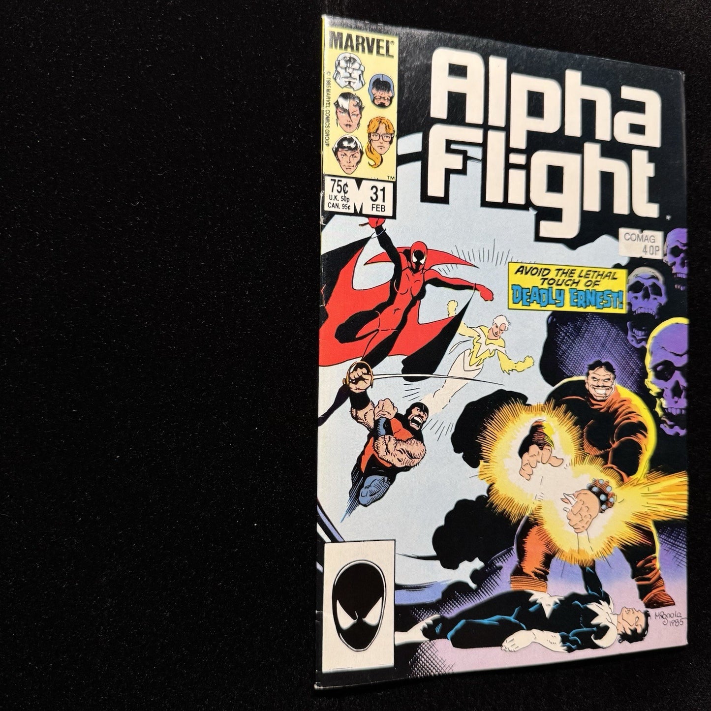 Alpha Flight 31 - Copper Age Marvel Comics 1986