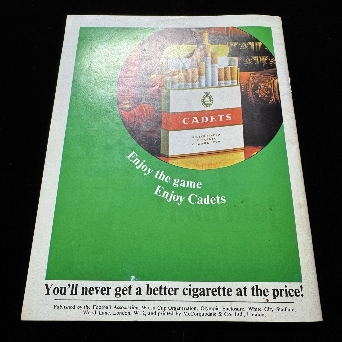 1966 World Cup Final Programme ORIGINAL England v West Germany Clean No Writing