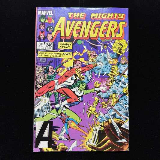 Avengers 246 - 1st Appearance Of Maria Rambeau - Copper Age Marvel Comics 1984