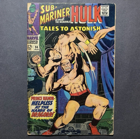 Tales To Astonish 94 - Silver Age Marvel Comics 1967