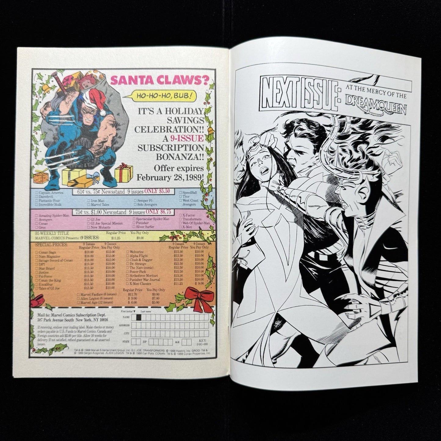 Alpha Flight 69 - Copper Age Marvel Comics 1989