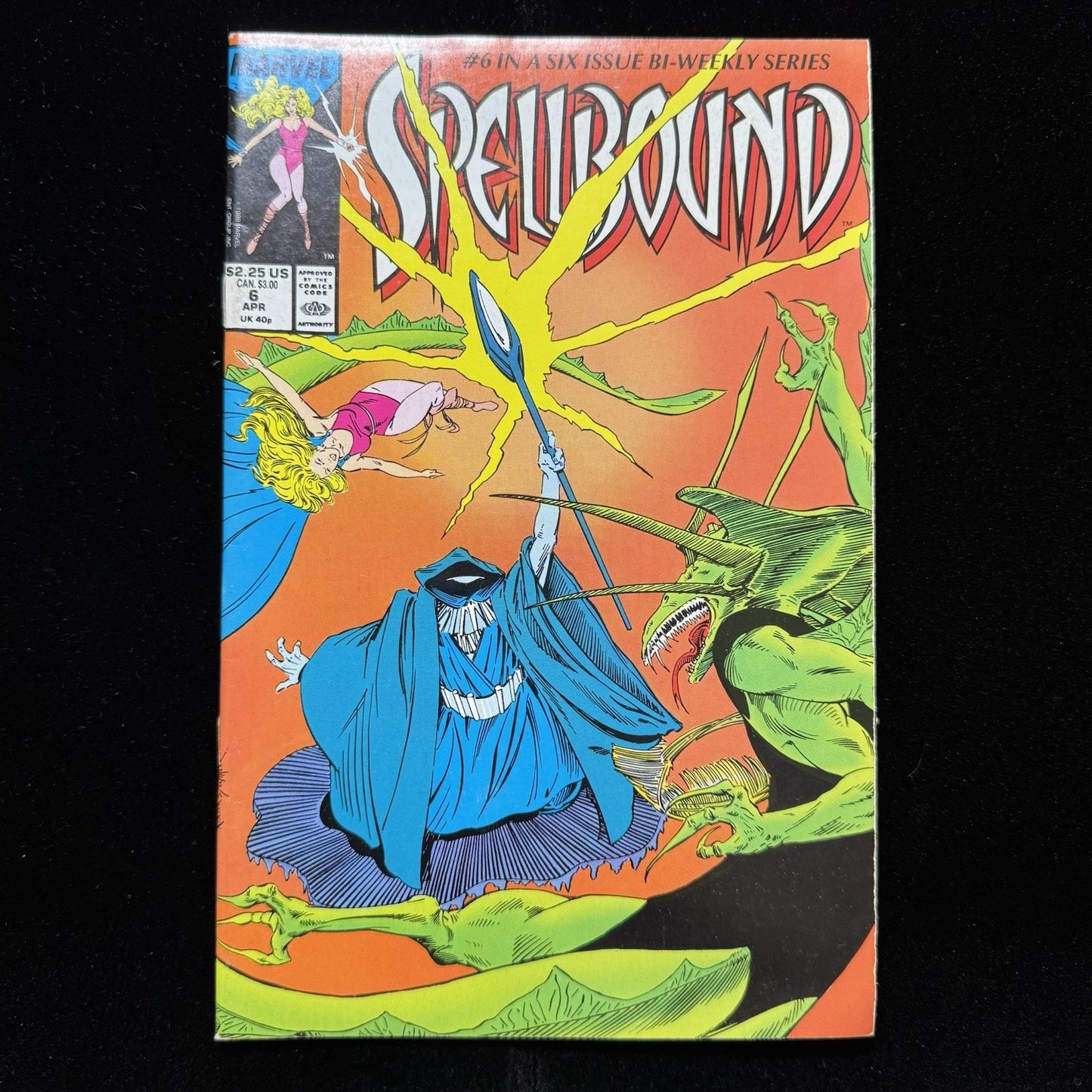 Spellbound 6 - Copper Age Marvel Comics 1988