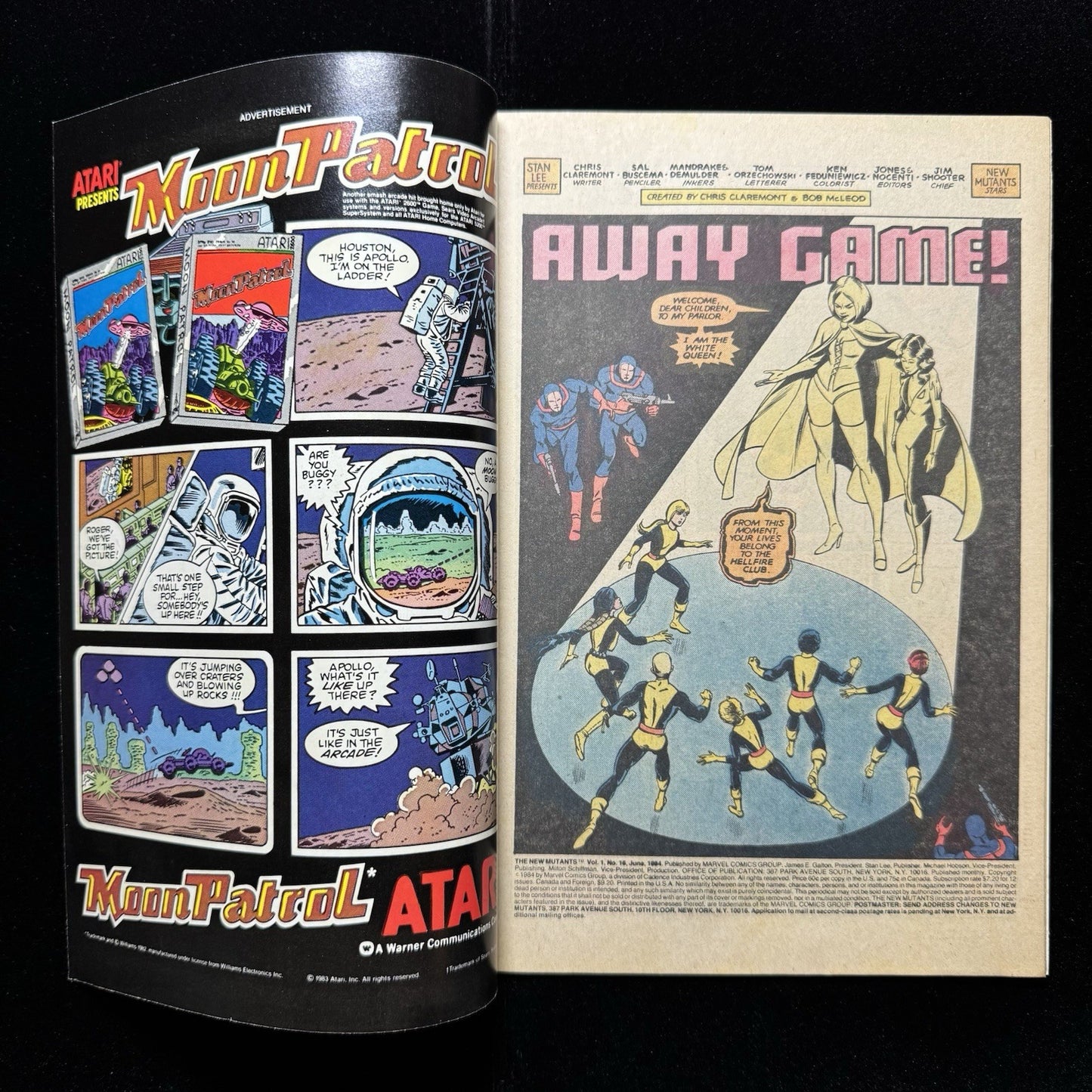 New Mutants 16 - 1st App Of James Proudstar - Copper Age Marvel Comics 1984