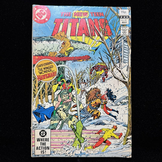 Teen Titans 19 - Bronze Age Dc Comics 1982