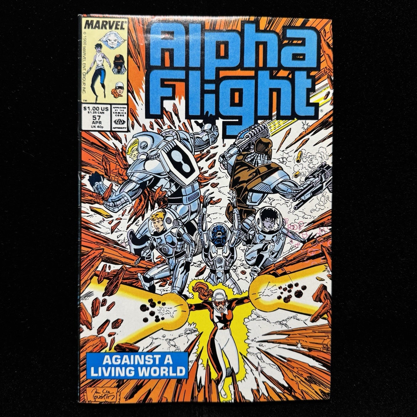 Alpha Flight 57 - First Appearance Of Dreamqueen - Copper Age Marvel Comics 1988