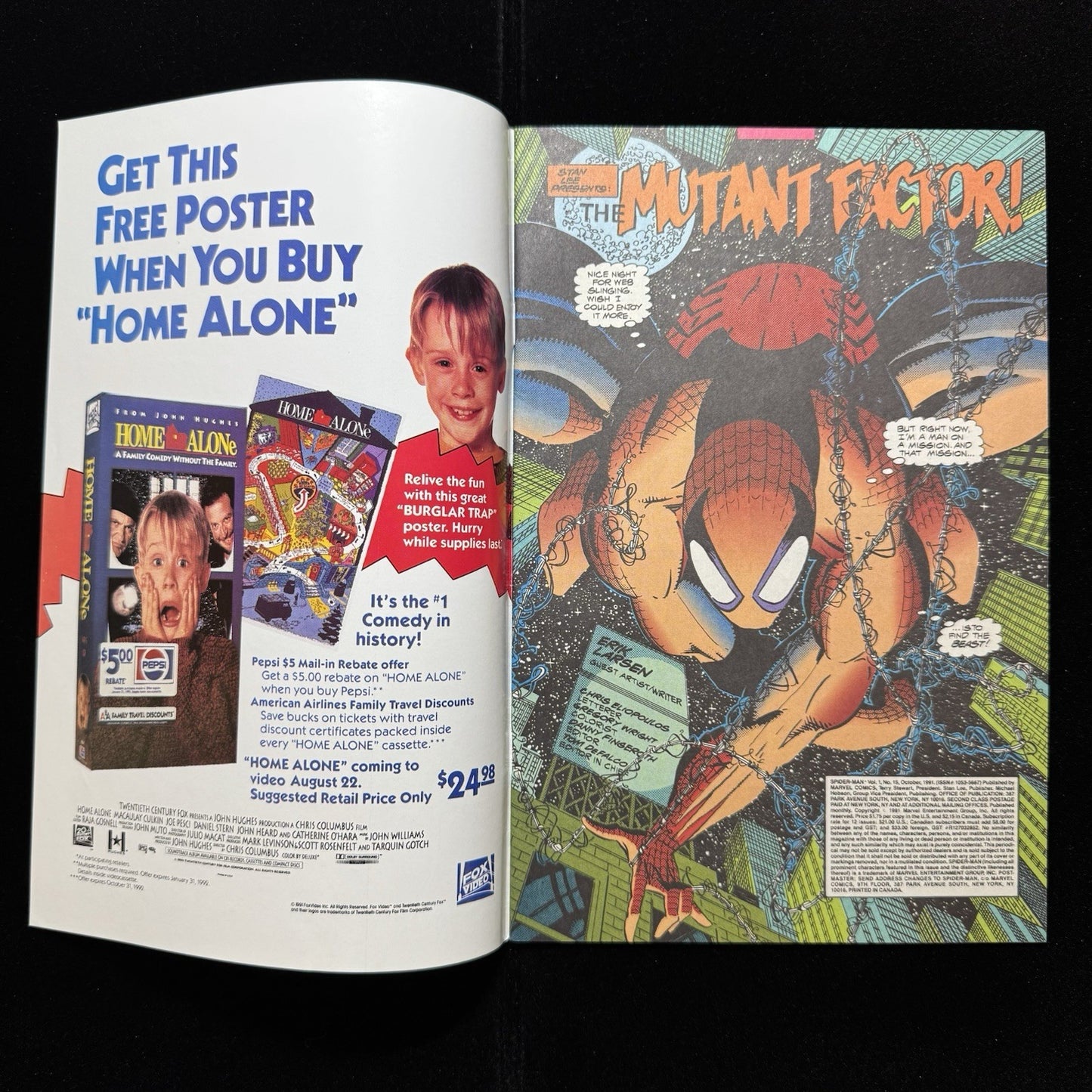 Spider-Man 15 - Copper Age Marvel Comics 1991