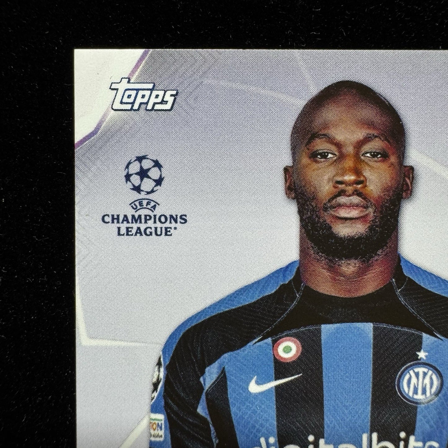 Romelu Lukaku Ultimate Stage Auto US-RL2022-23 Topps UEFA Inter Milan