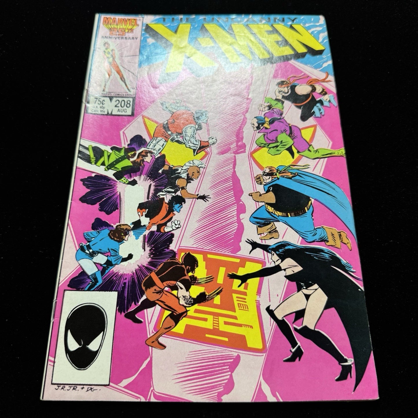 Uncanny X-Men 208 - Copper Age Marvel Comics 1986