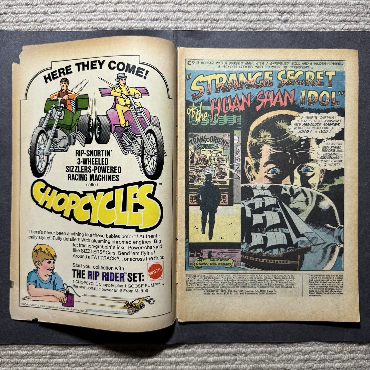 Unexpected 138 - Bronze Age Dc Comics 1972
