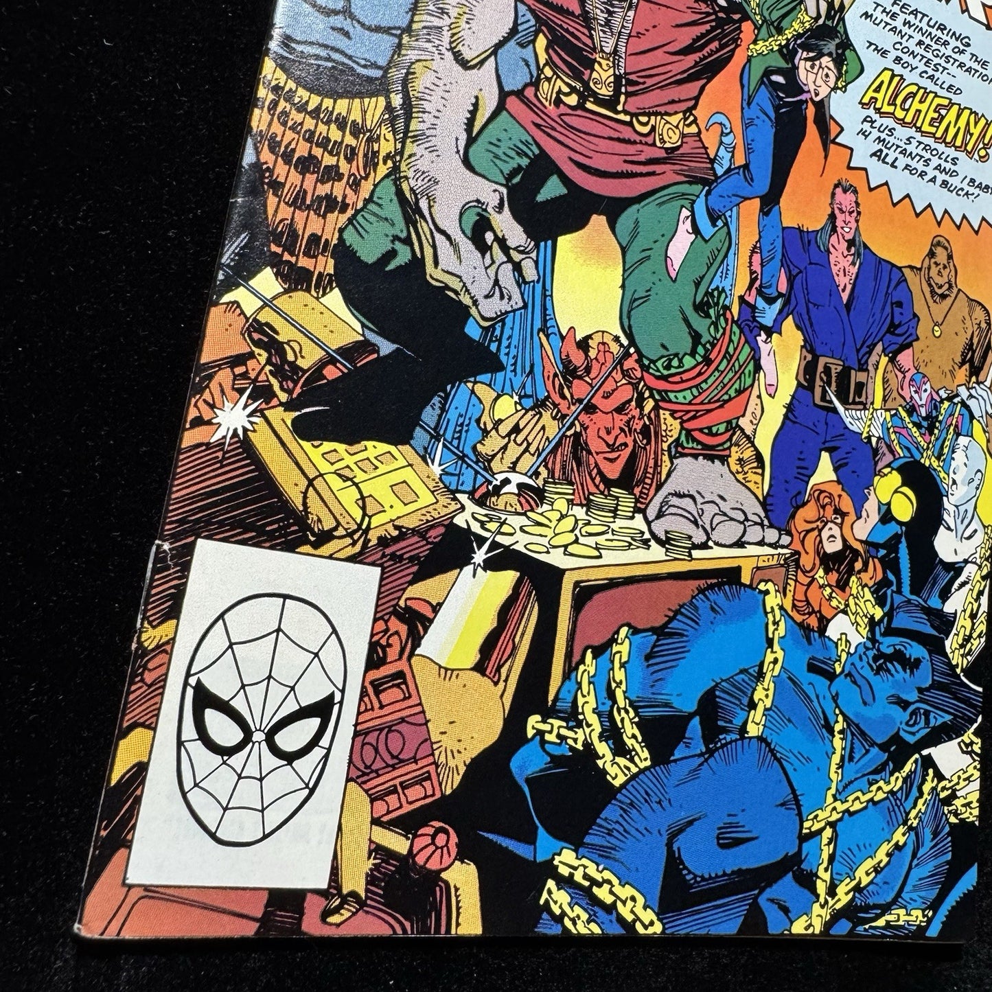 X-Factor 41 - 1st Appearance Of Alchemy - Copper Age Marvel Comics 1989