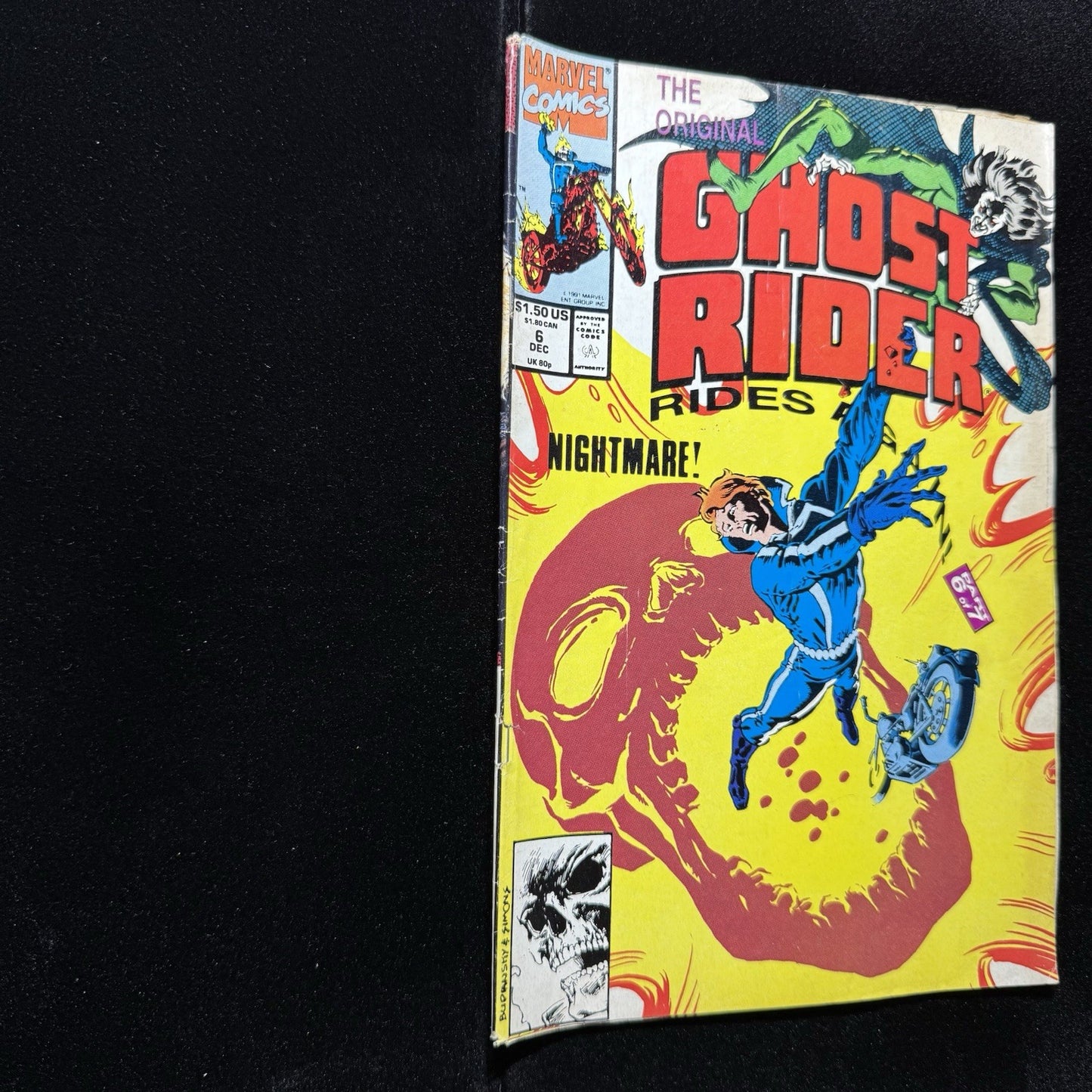 The Original Ghost Rider Rides Again 6 - Copper Age Marvel Comics 1991