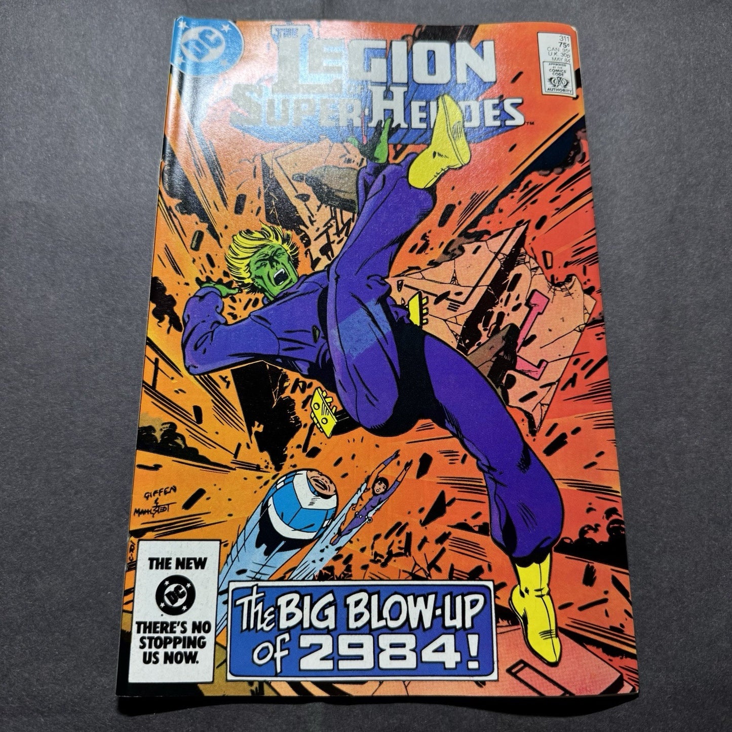 Legion Of Super-Heroes 311 - Copper Age Dc Comics 1984