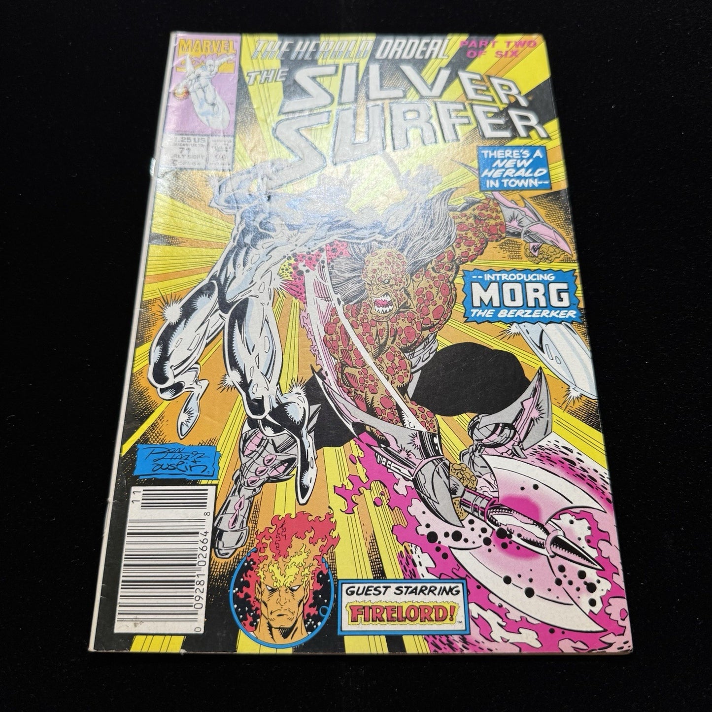Silver Surfer 71 - Newsstand Edition - Modern Age Marvel Comics 1992