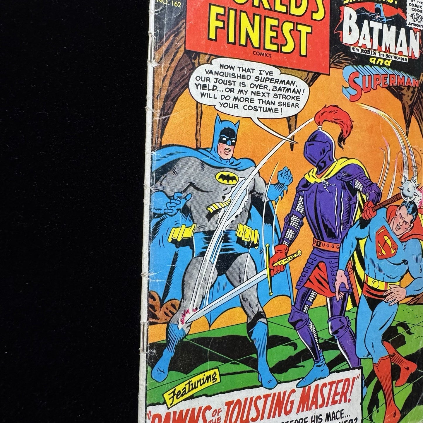 Worlds Finest 162 - Silver Age Dc Comics 1966