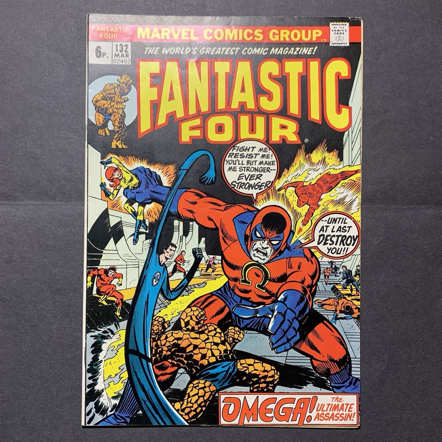 Fantastic Four 132/ Bronze Age Marvel Comics 1973/ VF+