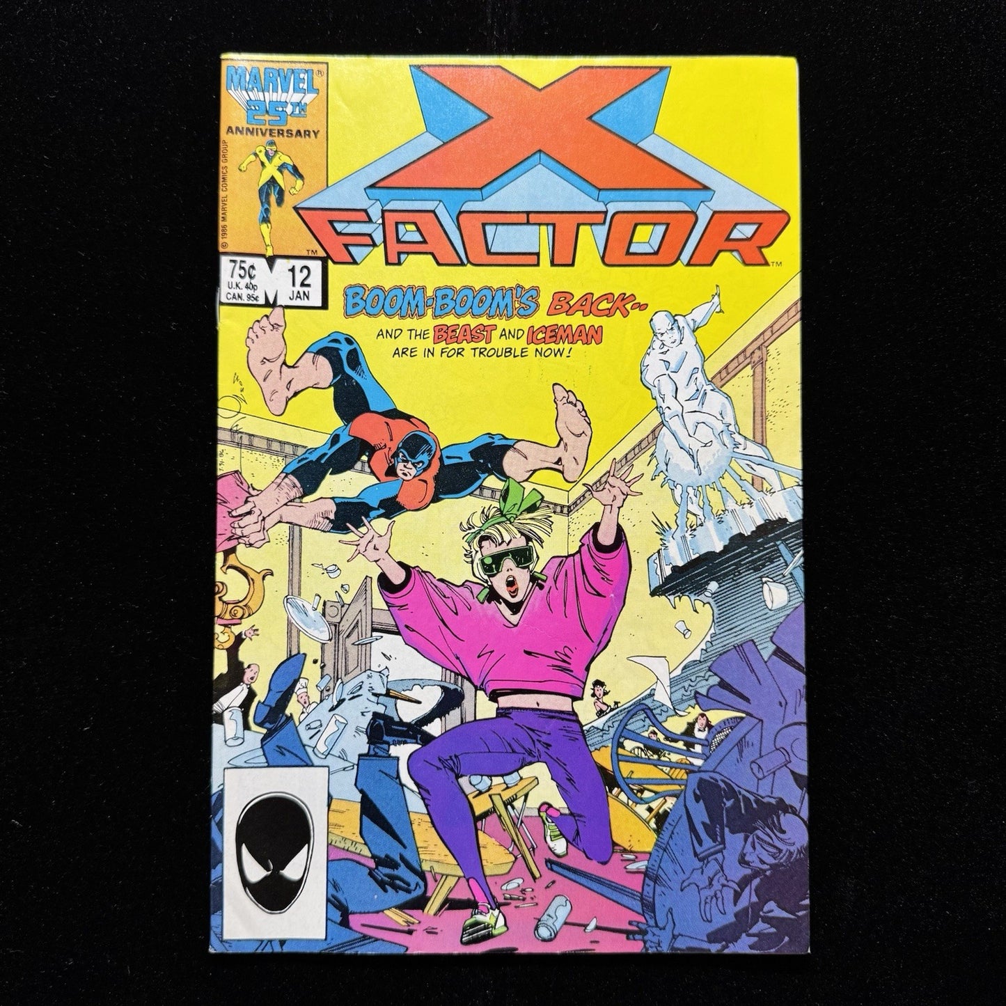 X-Factor 12 - 1st Appearance Of Autumn Rolfson - Copper Age Marvel Comics 1987