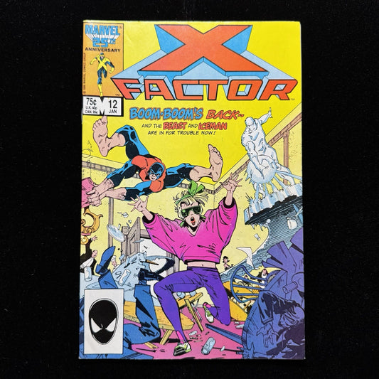 X-Factor 12 - 1st Appearance Of Autumn Rolfson - Copper Age Marvel Comics 1987