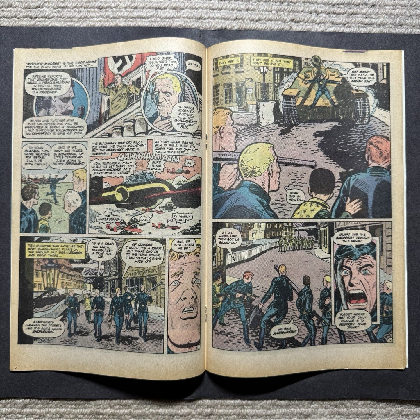 Blackhawk 254 - Bronze Age Dc Comics 1983