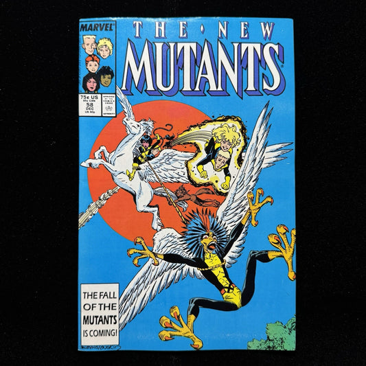 New Mutants 58 - Copper Age Marvel Comics 1987