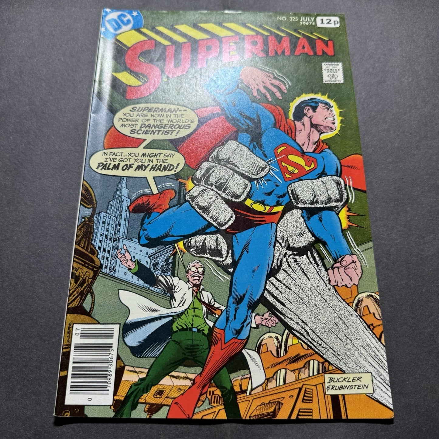 Superman 325 - Bronze Age Dc Comics 1978